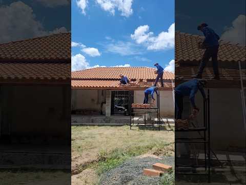 CONSTRUINDO VARANDA NA ROÇA...#obras