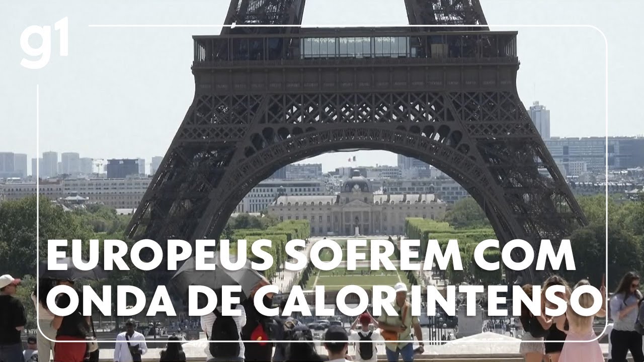 Europeus sofrem com temperaturas entre 10º e 16ºC acima da média