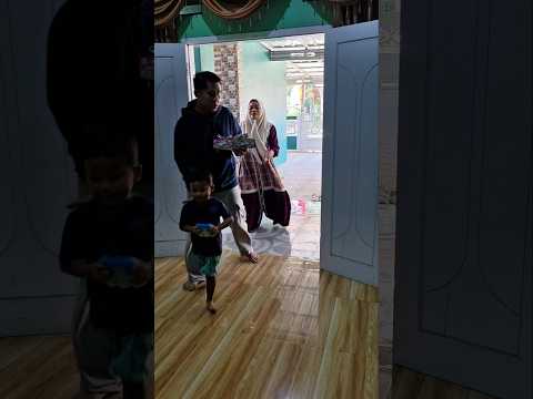 kejar kejaran ayah sama mama gara gara bawa jajanan