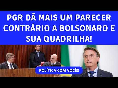 PGR DÁ PARECER CONTRÁRIO A BOLSONARO E SUA GANGUE | TÚLIO GADÊLHA PEDE ESCOLTA ARMADA!