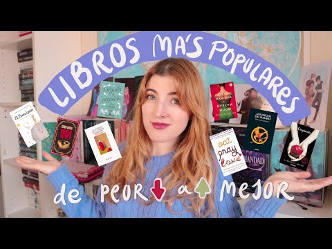 Los 51 Libros MÁS POPULARES de internet DE PEOR A MEJOR 📚 Top más reseñados de todos los tiempos