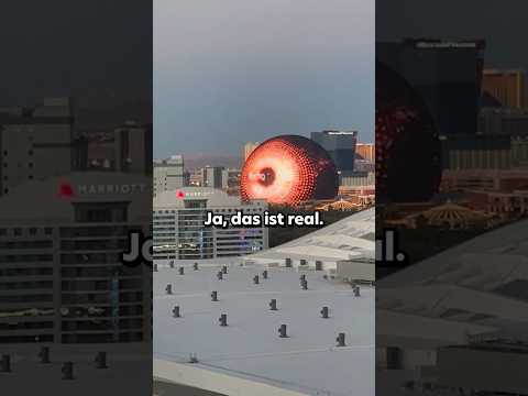Las Vegas Weltweit größte Mega-Kugel