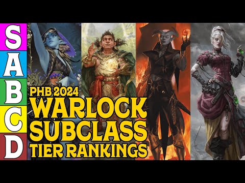 2024 Warlock Subclass Tier Ranking in D&D 5e