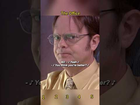 🎬 The Office | The Bus Name Song 😂🚌 | Everyone Introduces Themselves