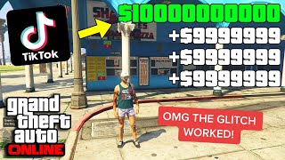Testing Viral TikTok GTA 5 Money Glitches #6 (It Worked?)