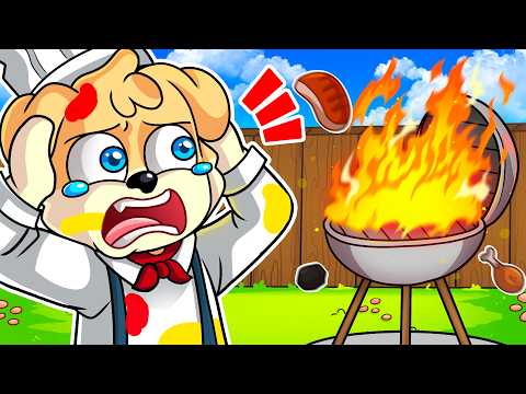 LA PEOR COMPETENCIA de COMIDA...🍗🔥😂en BBQ SIMULATOR con PANCRACIO y PERMON