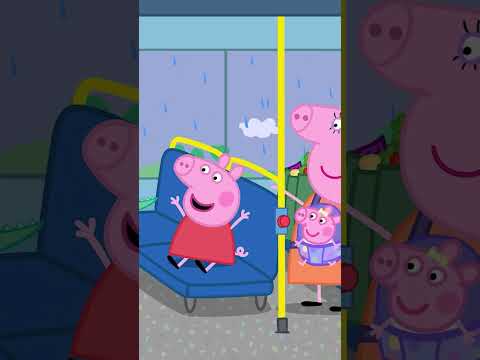 Evie's First Bus Ride #PeppaPig #Shorts