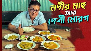টঙ্গীর মালেকের হোটেলে নদীর মাছ আর দেশী মোরগ | Malek Hotel Tongi | Taj Hotel Tongi | Taj Restaurant