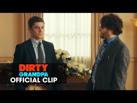 Dirty Grandpa (2016 Movie - Zac Efron, Robert De Niro) Official Clip – “Funeral”