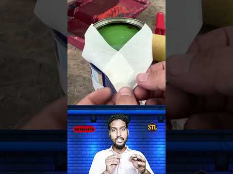 রঙের অপচয় বন্ধ! এই ট্রিক একবার দেখো 🎨 #youtubeshorts #viralvideo #trendingnow #samtheloser