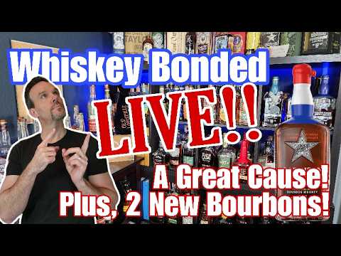 WB LIVE! I'm tasting 2 new bourbons, talking about a GREAT campaign, and taking your questions!