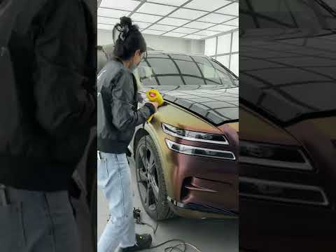 GV80 옷 벗기는 중