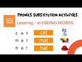 Phoneme Substitution Exercises Overview