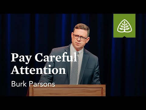 Burk Parsons: Pay Careful Attention (Pre-Conference)