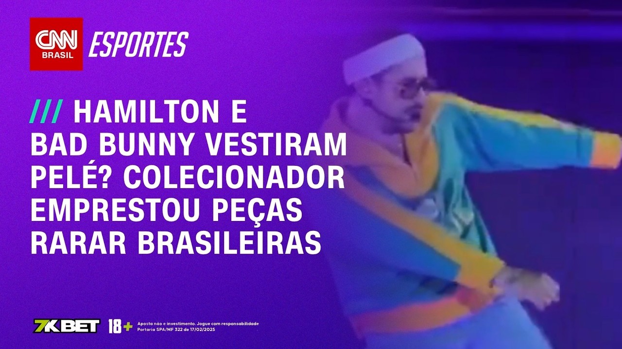 Hamilton e Bad Bunny vestiram PELÉ? Ídolos usam peças de colecionador BRASILEIRO | Essa Tem História