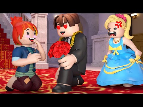 ROBLOX THE LOVE STORY OF A PRINCE AND A POOR GIRL Song (Brookhaven 🏡RP) ♪ Roblox Animation