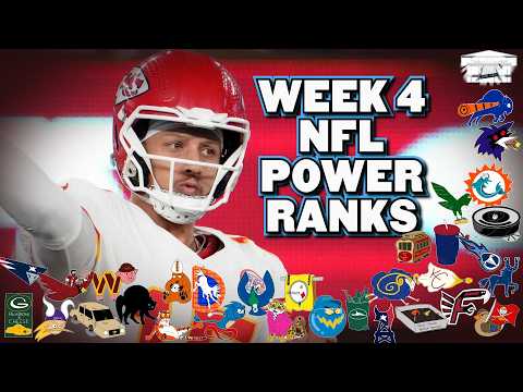 Brutally Honest NFL Power Rankings: Week 4