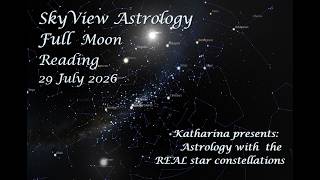 Full Moon Reading 29 July 26