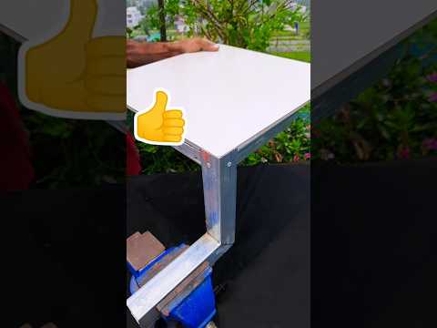 Amazing No-Weld Table Frame Corner Joint Trick for Modern DIY Projects