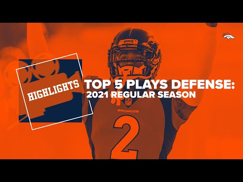 The Broncos' top five plays on defense | 2021 season highlights video clip