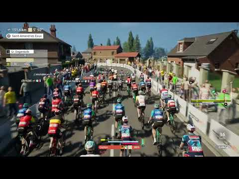 Tour de France 2025 - Valenciennes To Dunkerque - Gameplay (PC UHD) [4K60FPS]