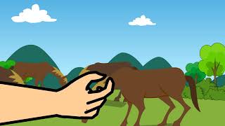 Caillou Holds His Horses