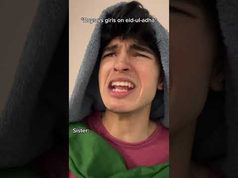 Pov boys vs girls on eid-ul-adha #shorts