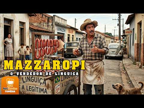 Mazzaropi - O Vendedor de Linguiça 🤣 Filme de Comédia Completo 🤣 Dublado | NetMovies Comédia