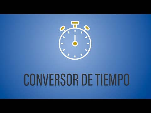 Cómo usar el Conversor de Tiempo en Windows