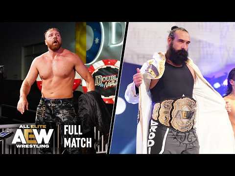 FULL MATCH: Jon Moxley vs Mr. Brodie Lee - AEW World Championship | AEW Double or Nothing 2020