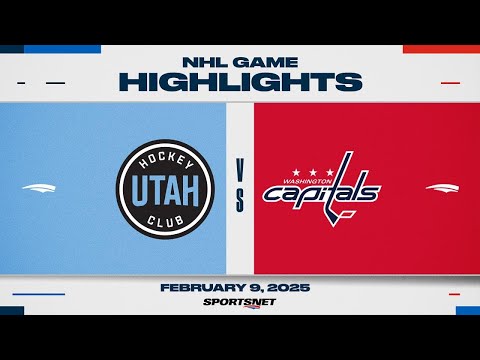 NHL Highlights | Hockey Club vs. Capitals - February 9, 2025