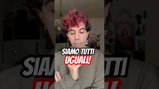 Siamo tutti uguali🌈 #stopomofobia
