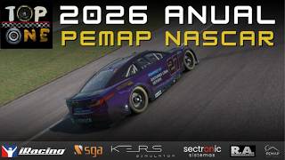 AO VIVO - NASCAR CUP SERIES -  QUALCOMM 100  - 2026 ANUAL PEMAP NASCAR - ETAPA 16 - IRACING