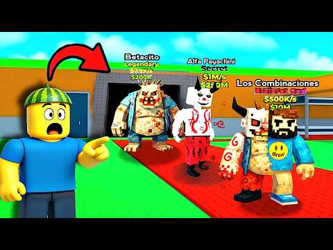 PROBÉ LOS BRAINROT MÁS OP DE ROBA UN PAYASO DE LA DEEP WEB 🤯