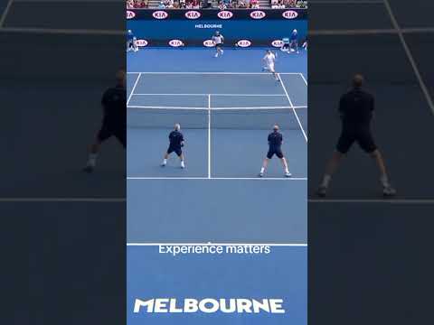 The trickiest tennis player. Experience matters 😁