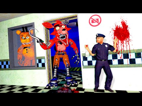 АНИМАТРОНИКИ ПУГАЮТ ОХРАННИКА FNAF COOP ЛУЧШЕЕ Garry's Mod Sandbox