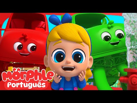 Caminhões Monstros 🟢 Morphle vs Orphle 🔴 Desenhos Animados em Português