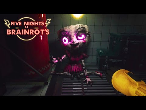 Five Nights at Brainrot’s: Meeting with Ballerina Cappuccina (Brainrot Horror Game Gameplay 01)