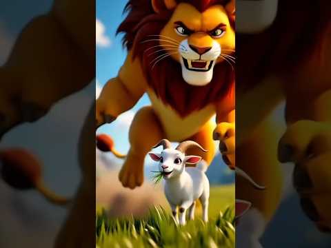 चालाक बकरी की कहानी #story #cutebaby #animals #shortfeed