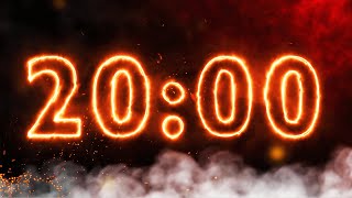 20 Minute Countdown 🔥FIRE Timer