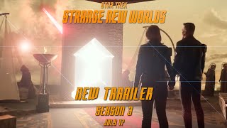 STAR TREK STRANGE NEW WORLDS SEASON 3 TEASER TRAILER CLIP 4K - TRAILER - SNEAK PEEK S03