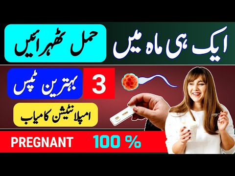 3 Best Implantation Tips For Quick Pregnancy |Bachha Nhi Ho Rha Hai Kya Kre |Ovulation Diet