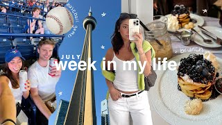 a week in my life: trying new recipes, baseball & hosting new friends!