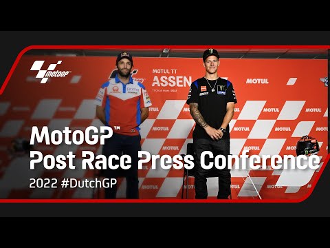 #MotoGP Post Race Press Conference | 2022 #DutchGP