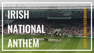 Irish National Anthem at Scott Brown Testimonial