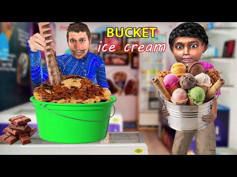 Chocolate Bucket Ice Cream Wala Street Food Hindi Kahaniya Hindi Moral Stories Hindi Stories