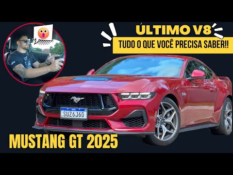 Mustang GT 2025 – o último V8 aspirado