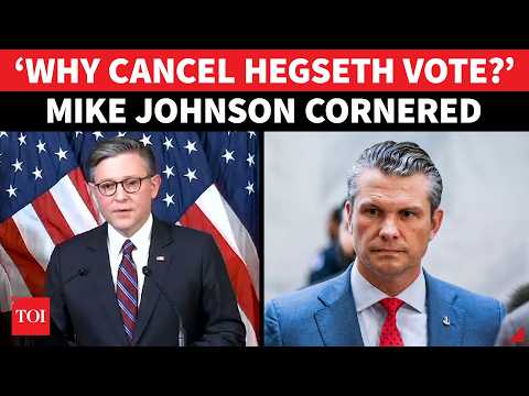 ‘WILL TRUMP FIRE HEGSETH?’: Mike Johnson Evades Impeachment Clash, Then Blames Dems For Iran War