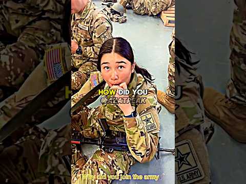 Why did you join the army ? #army #soldier #military #fypシ゚