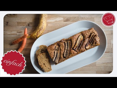 Bananen-Möhren-Brot schnell, gesund, vegan - Thermomix Rezept | elegant-kochen.de